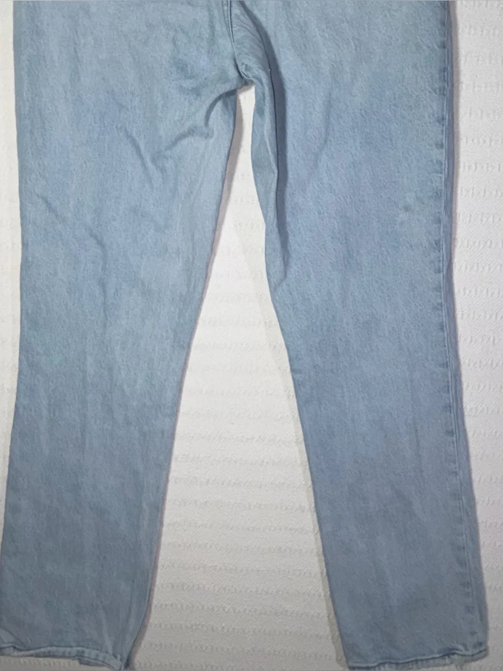 Abercrombie Fitch 90s Straight Ultra High Rise Jeans Womens Size 28/6 Light Wash - Picture 12 of 12